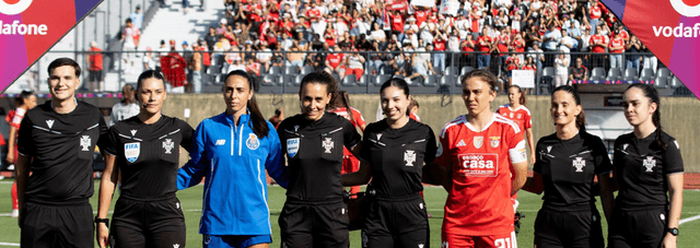 Cristiana Costa marcou presença na Supertaça Feminina Vodafone